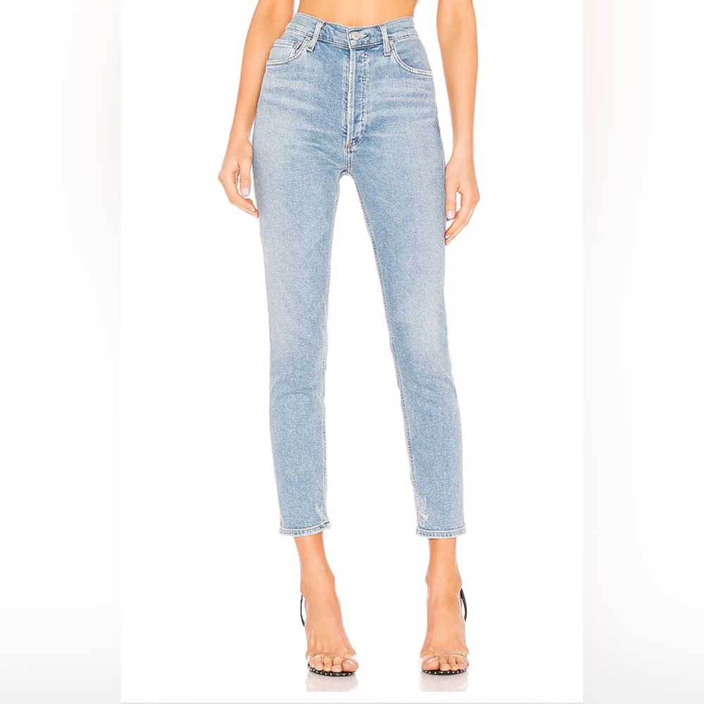 AGOLDE Nico High Rise Slim Fit in Embark